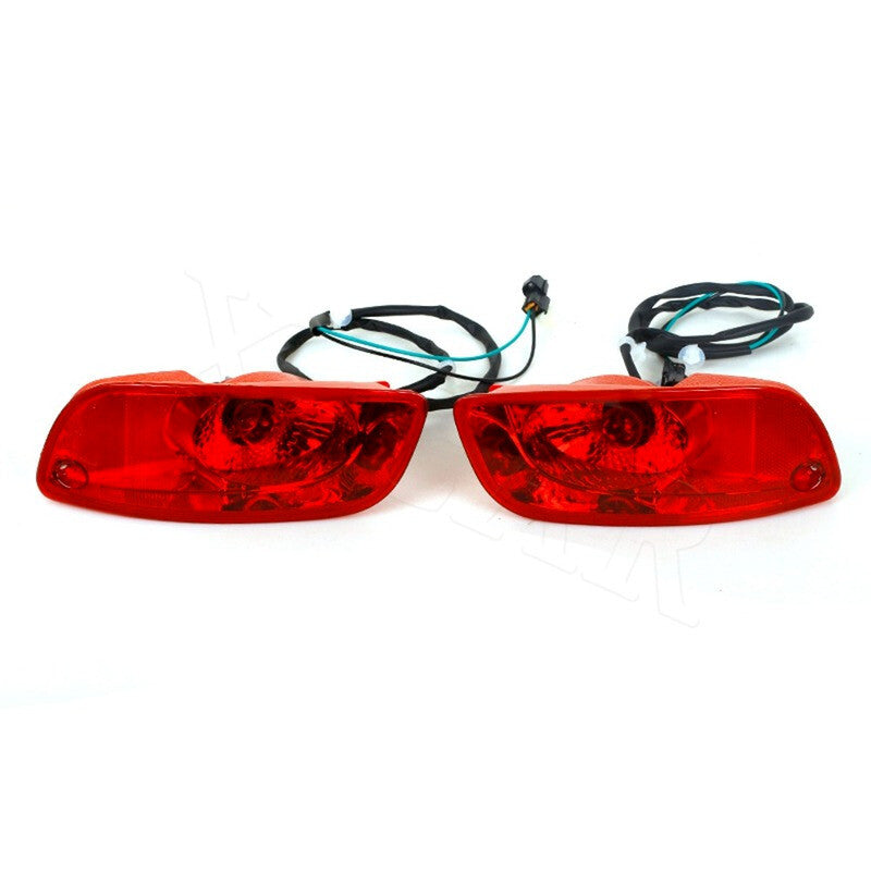 for Hyundai Santa Fe 2007-2009 Pair Rear Bumper Reflector Brake Light Tailight