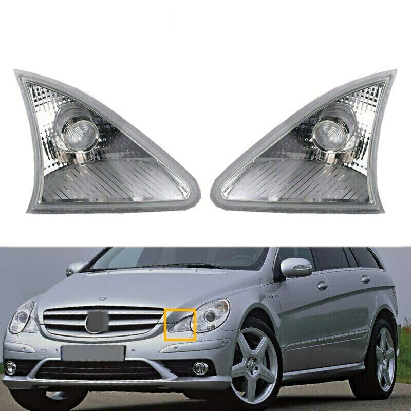 for Mercedes-Benz W251 R-Class 2006-2010 Pair Front Side Corner Turn Signal lamp