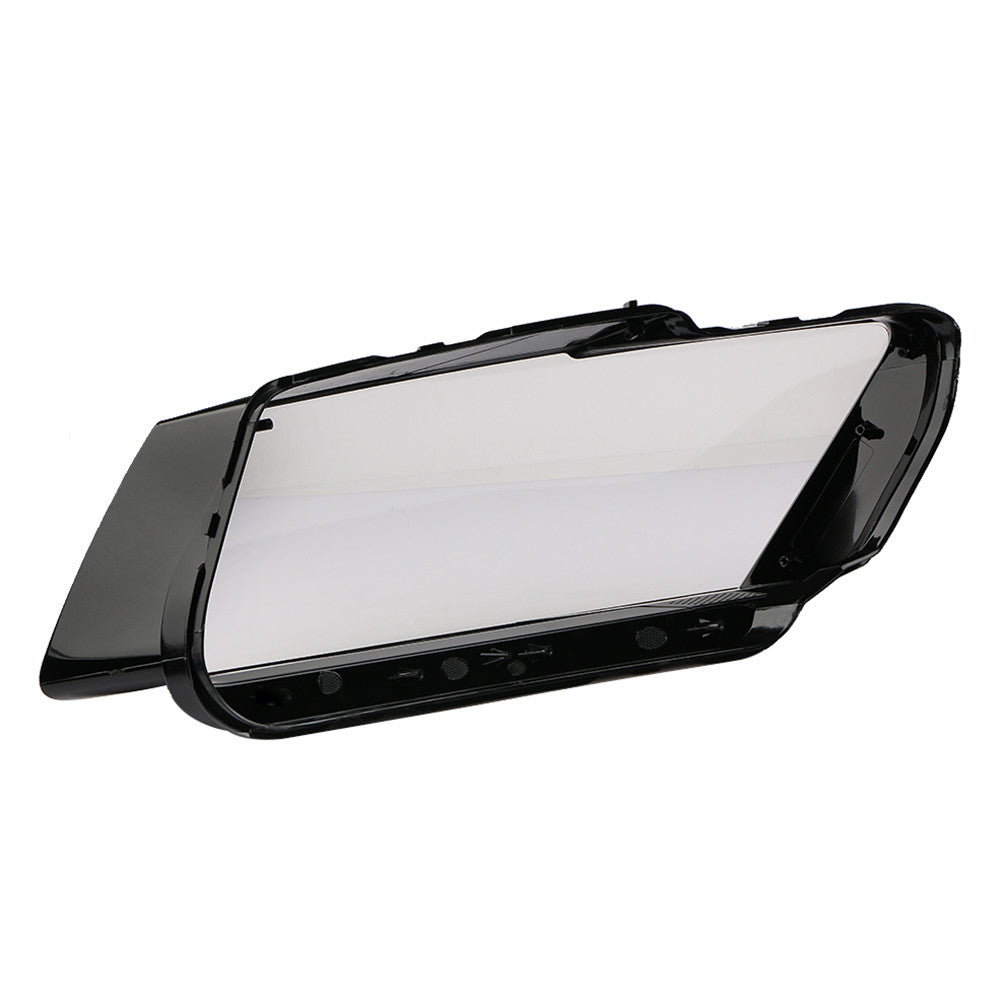 pair of transparent headlight lens cover protective cases for 2009-2012 for Audi Q5 (Left + Right)