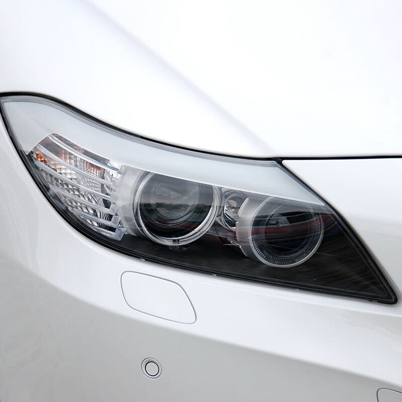 Right-side headlight lens cover for BMW E89 Z4 2009 - 2013, transparent.