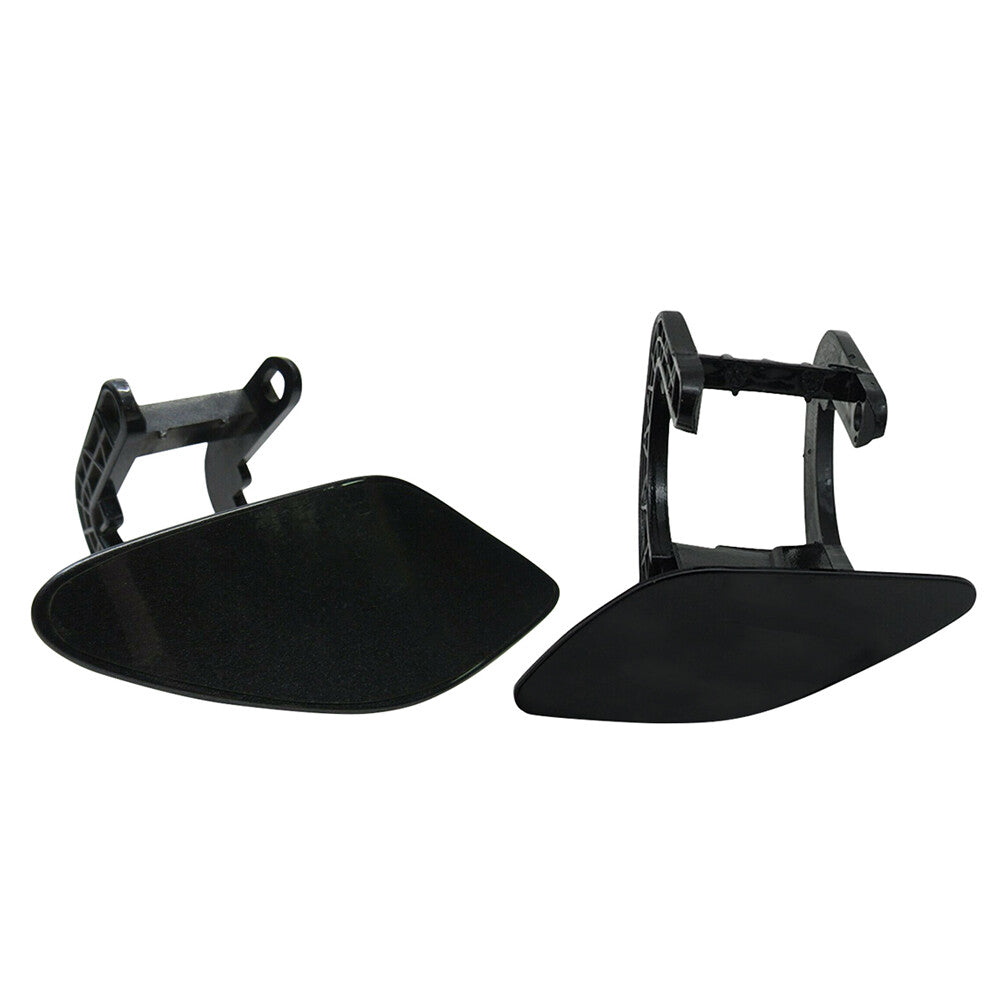 Pair Front Headlight Washer Nozzle Cover Unpainted Fit For GLK Class 2013-2015