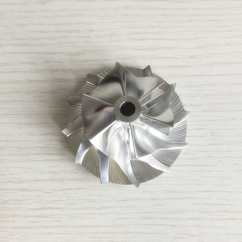 TA31 40.14/60.25 mm 6+6 Blade Turbo Aluminum 2618/Burque Compressor Wheel