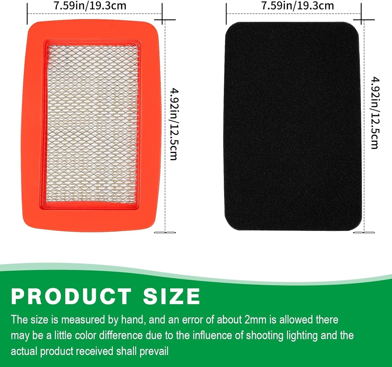 544271501 512654101 Air Filter for Red Max EBZ8000 EBZ8001 EBZ8050 EB7000 EB8000
