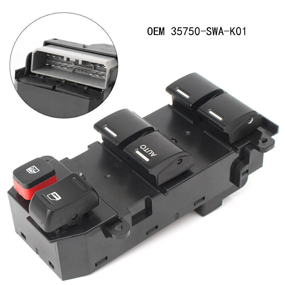 For 2007-2011 for Honda CR-V 35750-SWA-K01 New Power Window Master Control Switch