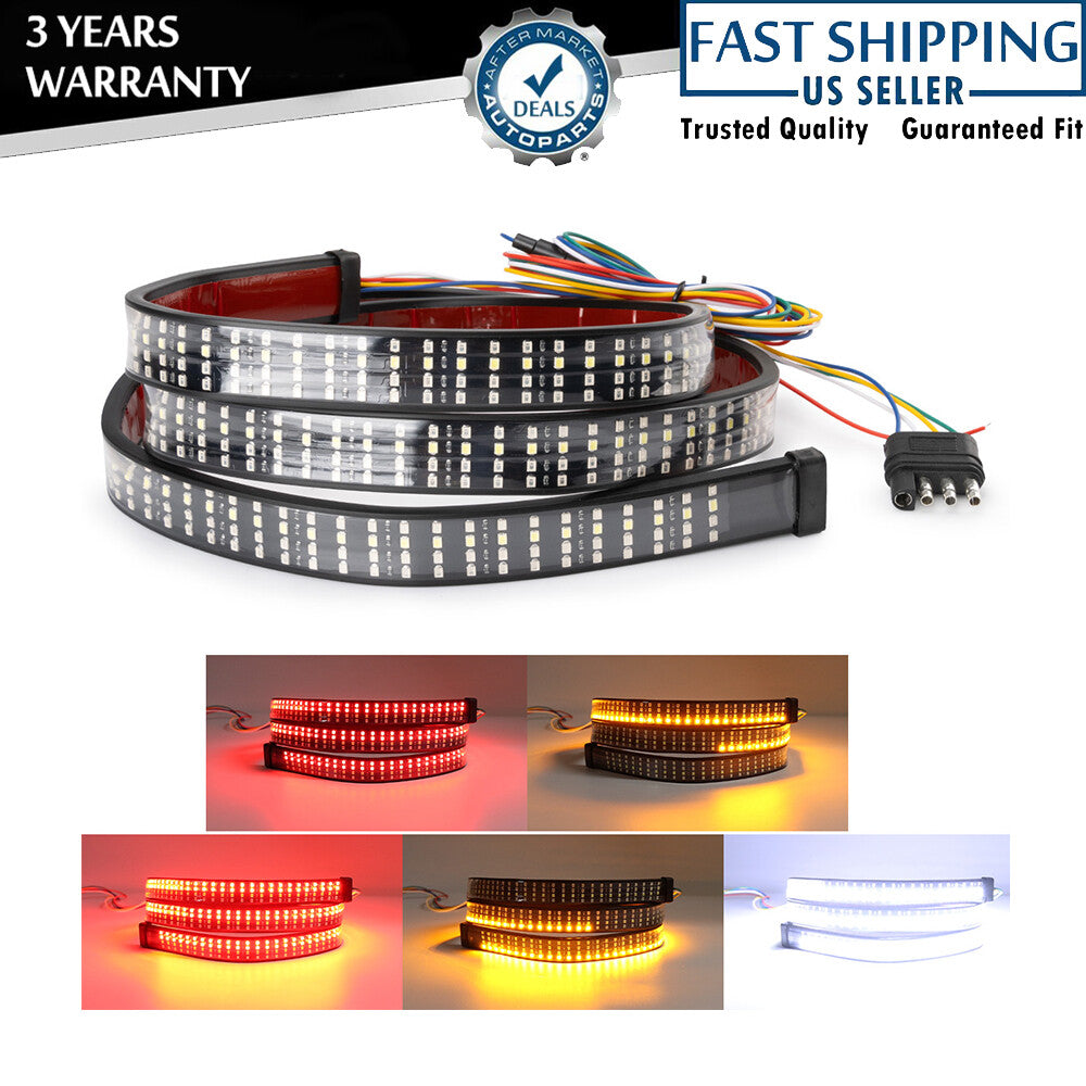 624 LED tailgate light bar, reverse brake taillight, signal light 604