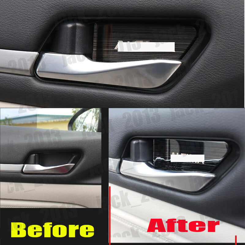for Nissan Teana Altima 2019-2022 Black titanium Interior door bowl sticker trim