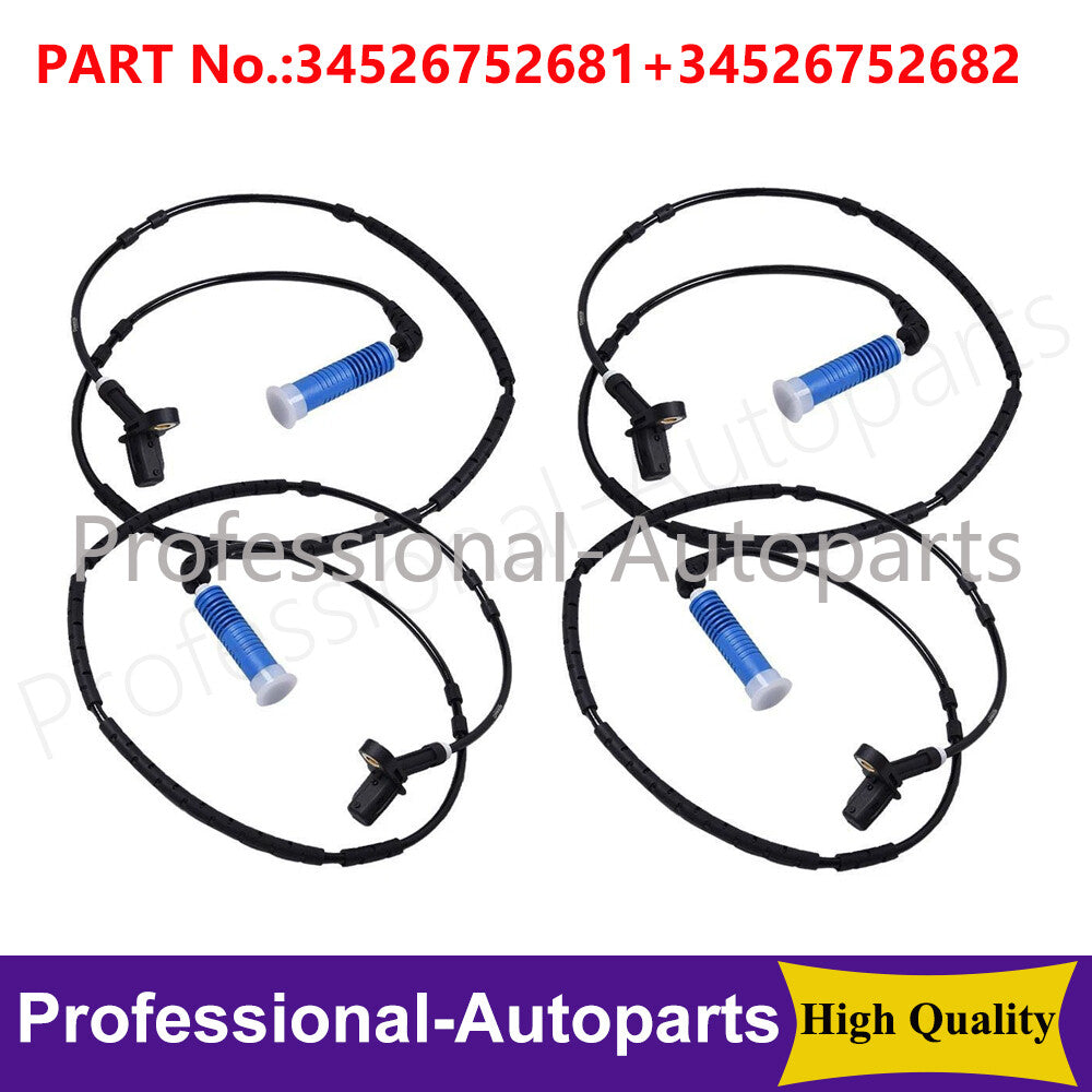 4PCS ABS Wheel Speed Sensor Front Rear LR for BMW E46 325i 330i 325Ci 328Ci M3