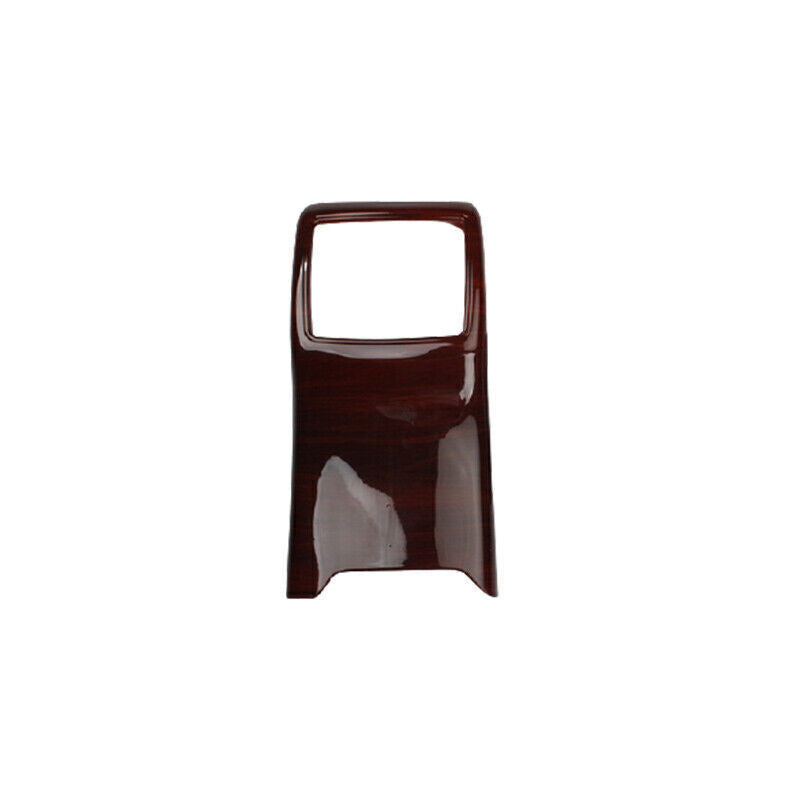 Inner Rear Air Outlet Vent Frame Trim for Nissan Murano 2015-2021 Red Wood Grain