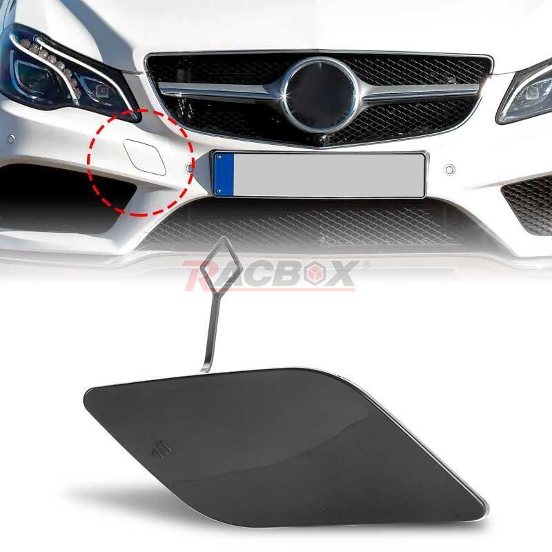 Front Bumper Tow Eye Hook Cover Cap Fits for Mercedes-Benz W212 E300 E350 E400 E500