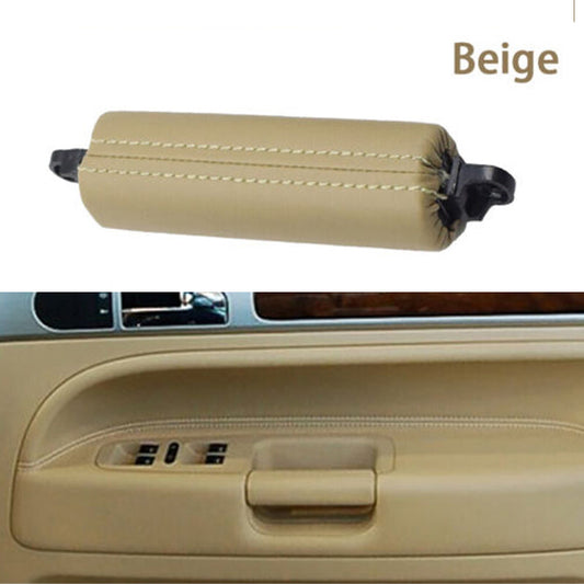 Left Hand Interior DoorDriver Leather Pull Handle Beige For 2003-2010 for VW Touareg