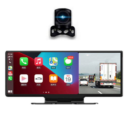10.26in Car Stereo Bluetooth FM AUX Radio Player For Apple Carplay Android Auto