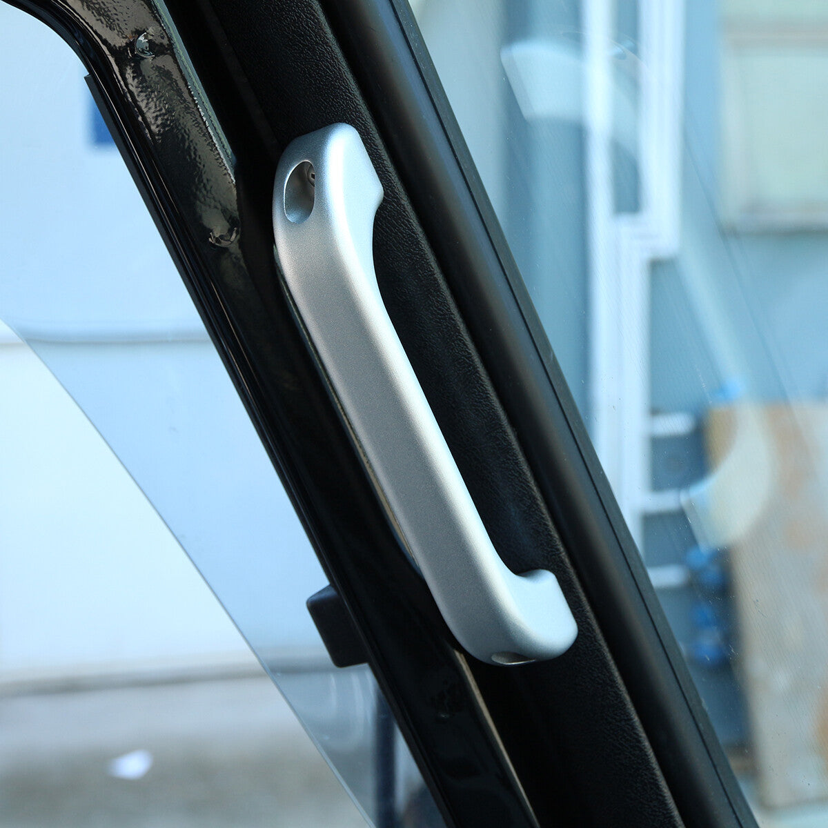 ABS silver chrome-plated rearview mirror rain guard for Hummer H2 2003-2007