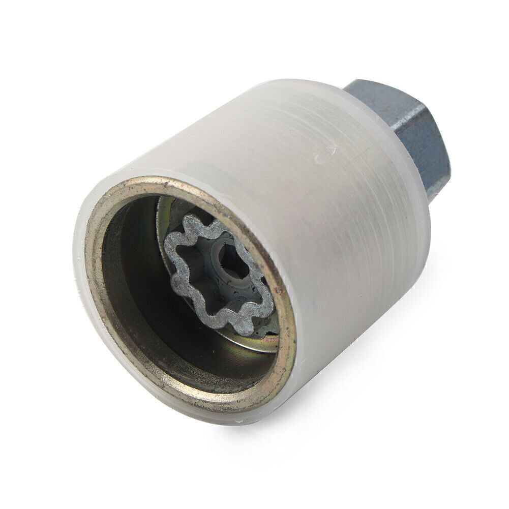 1x Locking Wheel Nut Key Bolt Letter T for Audi Chrome-molybdenum Steel Car