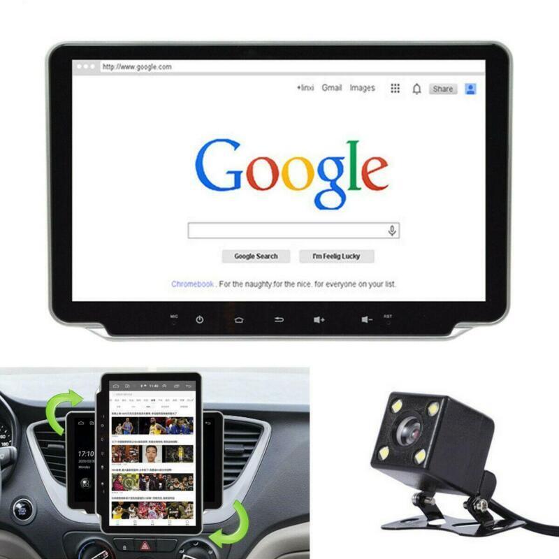 1DIN 10.1in Car Radio Stereo Bluetooth Media MP5 Player Touch Screen Camera Kit