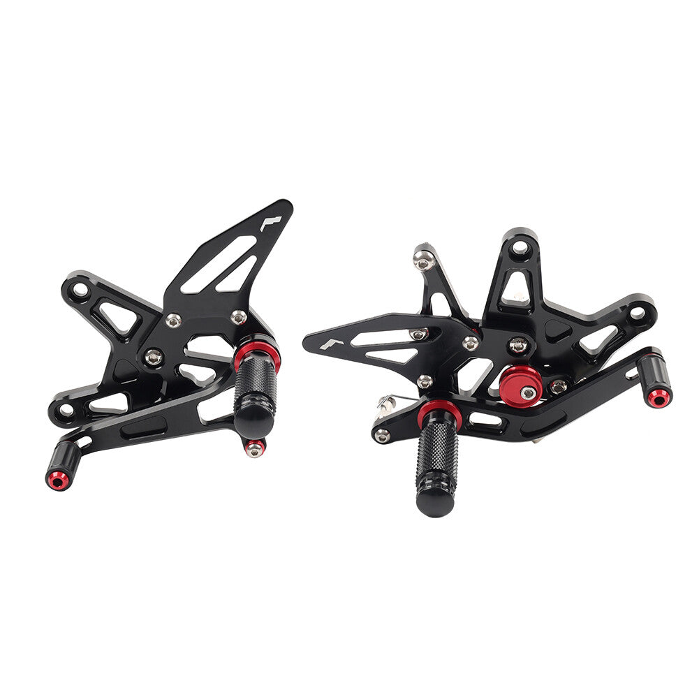 Fit for Kawasaki ZX-6R 22-24 Motorcycle Foot Peg Rearsets Pedal Adjustable Footrests