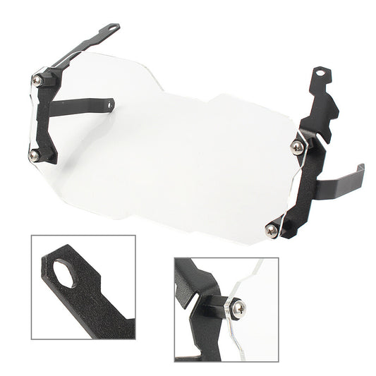 For 13-17 for BMW R1200GS Adventure ADV Clear Headlight Guard Cover Lens Protector