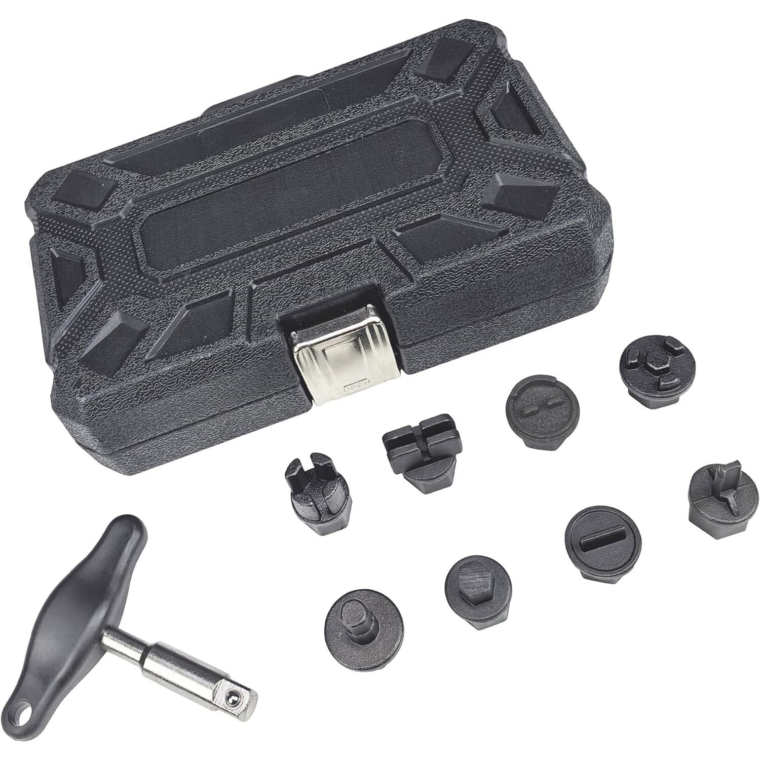 Oil drain plug wrench drain plug removal kit compatible with for Audi , for Volkswagen , for Ford , for Mercedes-Benz