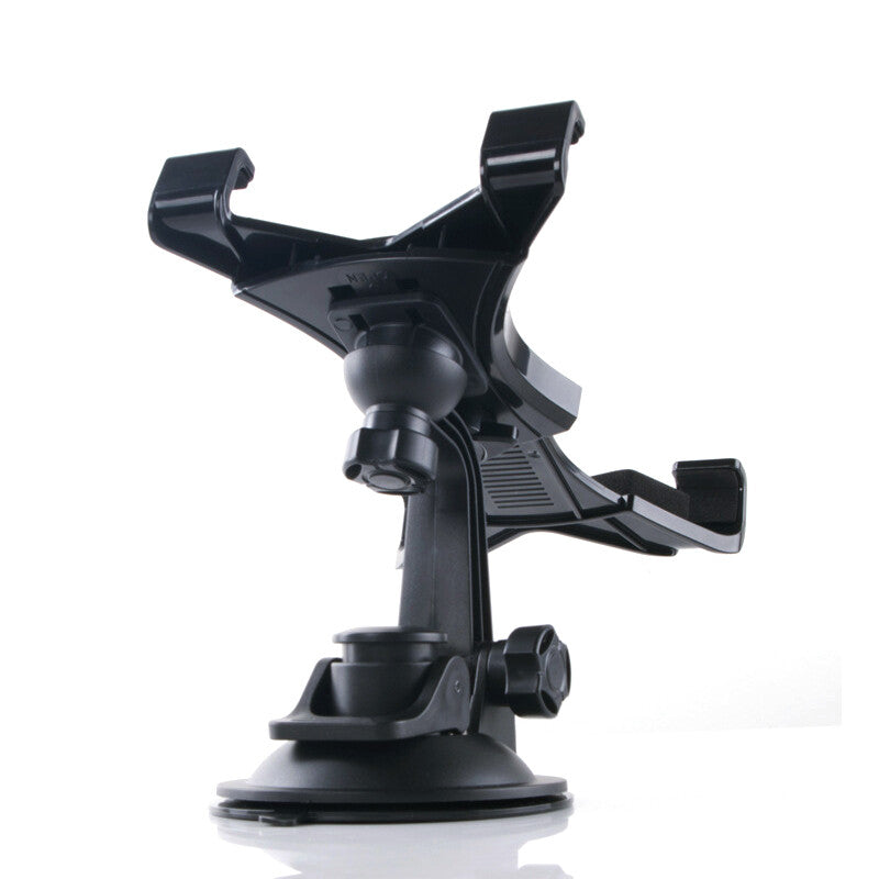 Black car windshield mount, suction cup mount, cradle type, suitable for 7-10 tablets