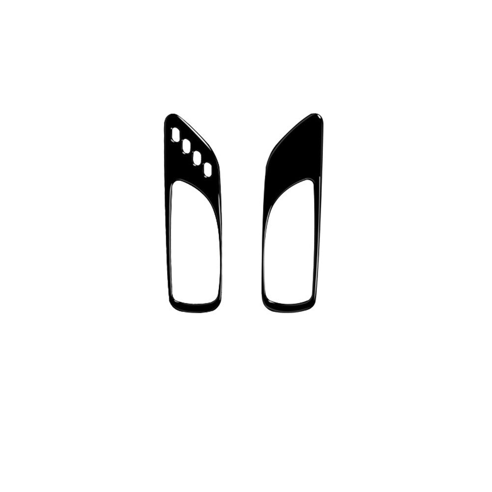 2X Gloss Black Inner Door Handle Cover Trim for Lexus RC300 350 200T 2015-2020
