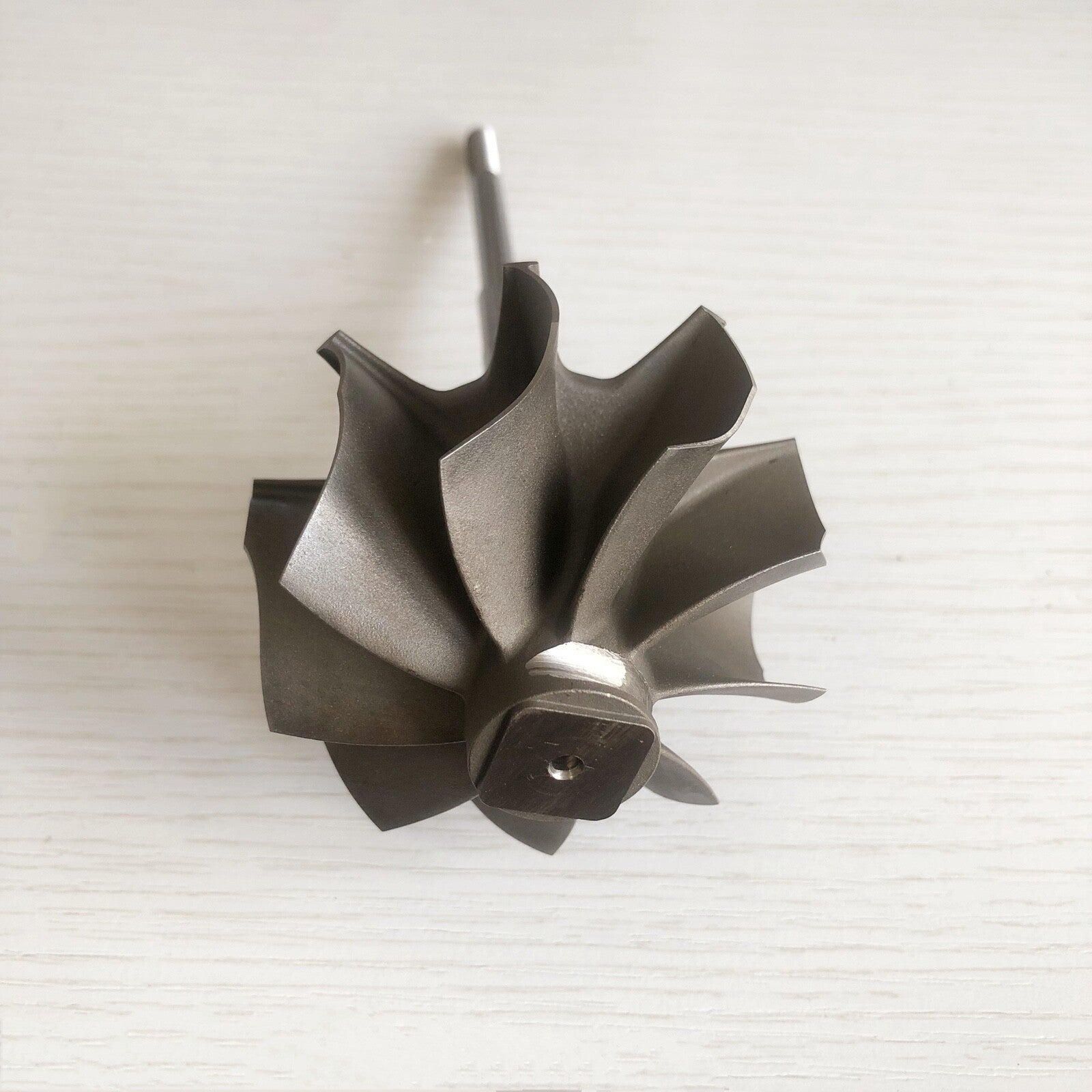G35 Reverse 62.32/68 mm 9 Blade Ball Bearing Turbine Shaft/Turbine Wheel