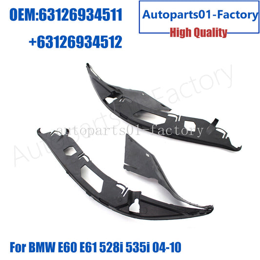 1Set Left+Right Headlight Headlamp Gaskets for BMW E60 525xi 528i 530i 525i