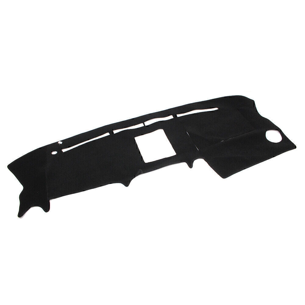 Black Polyester Dash Mat Dashboard Cover Dashmat for Ford F150 2004-2008 LHD