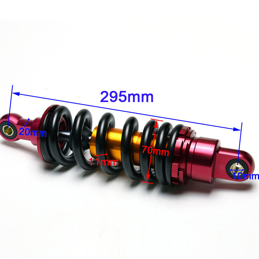 295mm 11.6-inch rear shock absorber all-terrain bike, four-wheeled, 125cc/150cc, Taodao SSR