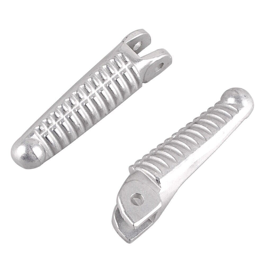 for Ducati 848 1098 1198 2008 - 2013 Rider Front Foot Pegs Footrests Set Silver