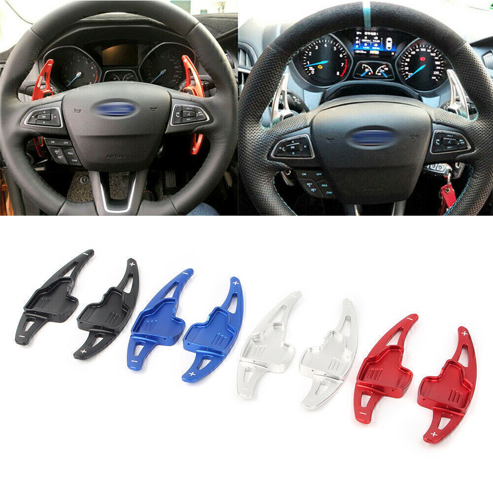for Ford Focus 2015-2017 Escape 2017-19 2x Car Shift Paddle Shifter Extension