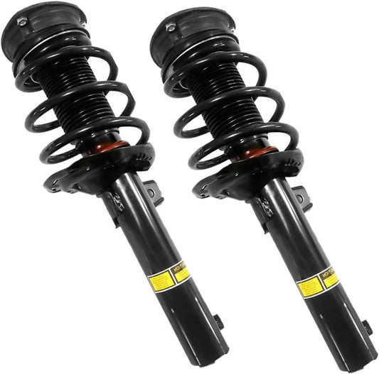 2 Front Shock Strut Assemblies Fit for BMW E60 E61 525xi 530xi 528i 535i AWD w/o EDC