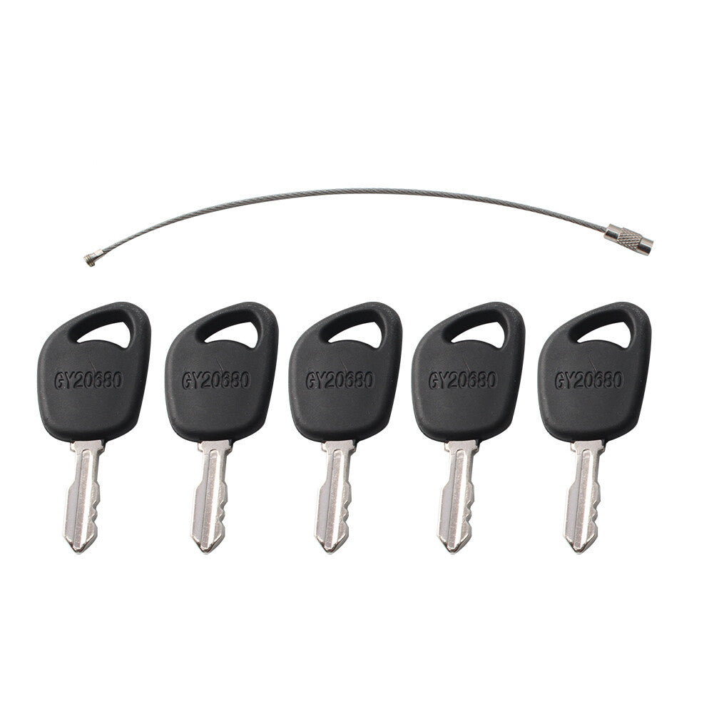 GY20680 Ignition Keys 5PCS for Lawn Mower Tractor AM131946 AM135345