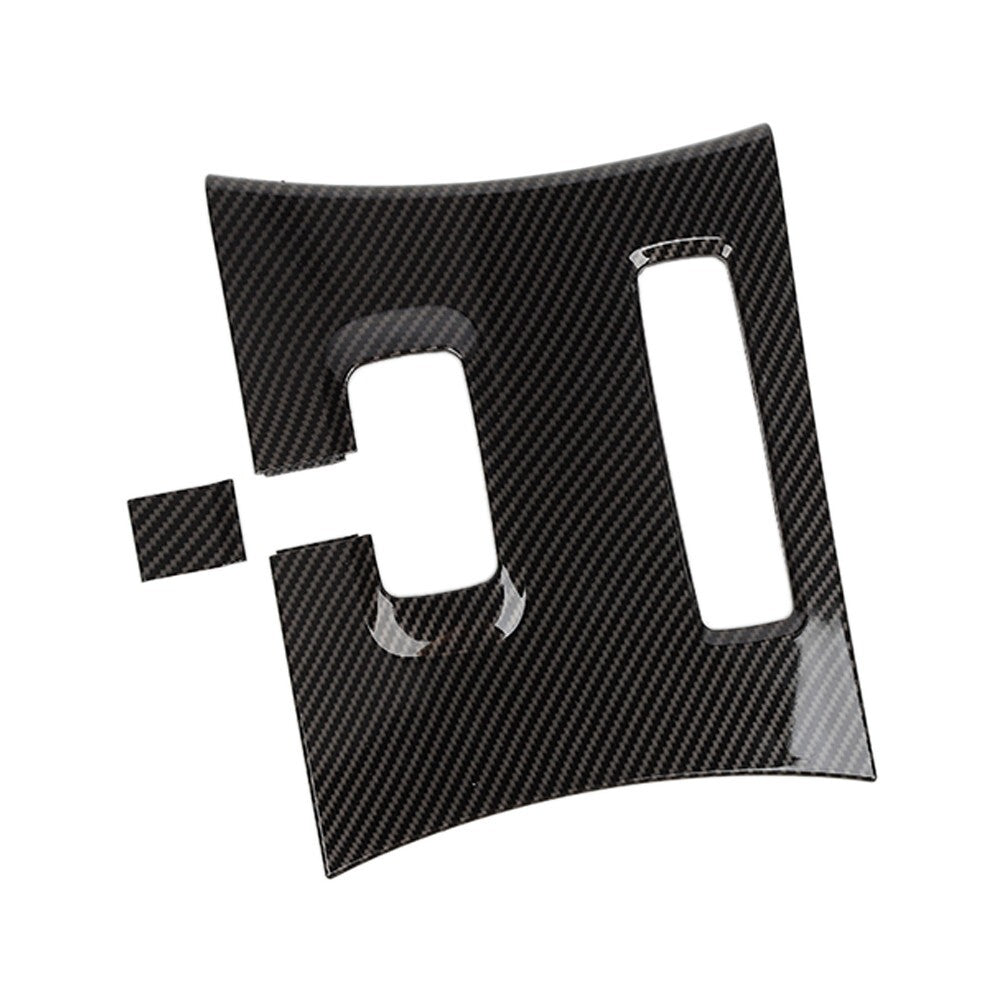 Carbon Fiber ABS Console Gear Shift Box Cover Trim for Dodge Charger