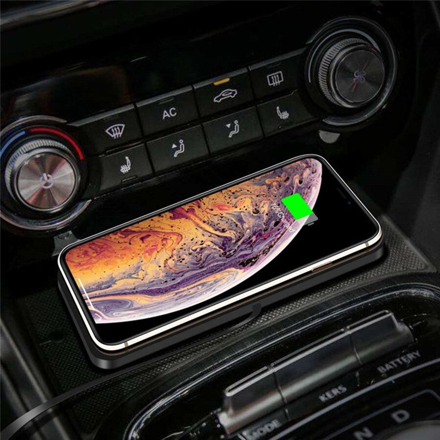 Car Phone Fast Charging Wireless for Charger Pad 10W Non-slip Dasboard Holder Stand