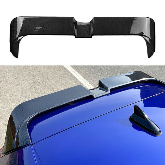 Carbon Fiber ABS Rear Roof Spoiler Window Wing for VW for Golf 8 MK8 2020-2021