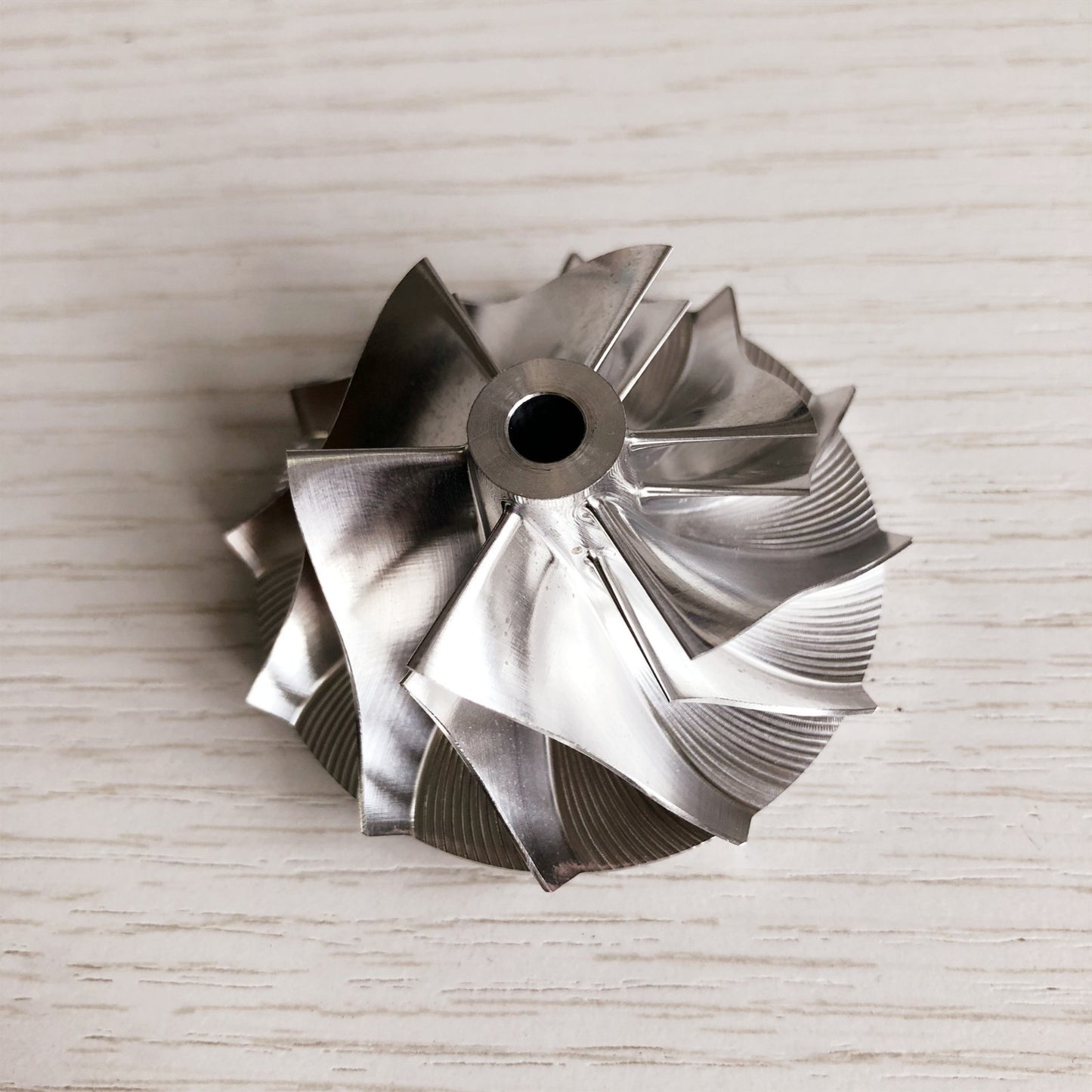 CT10 36.02/50.96 mm 17291-0L020 6+6 Blade Turbine Billet Compressor Wheel
