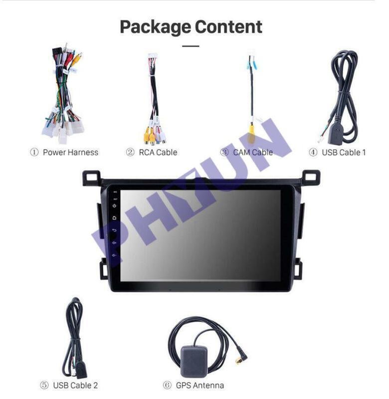 9Android 10 Car Stereo 2+32GB GPS Playe for Toyota RAV4 Left Hand Drivie 13-18