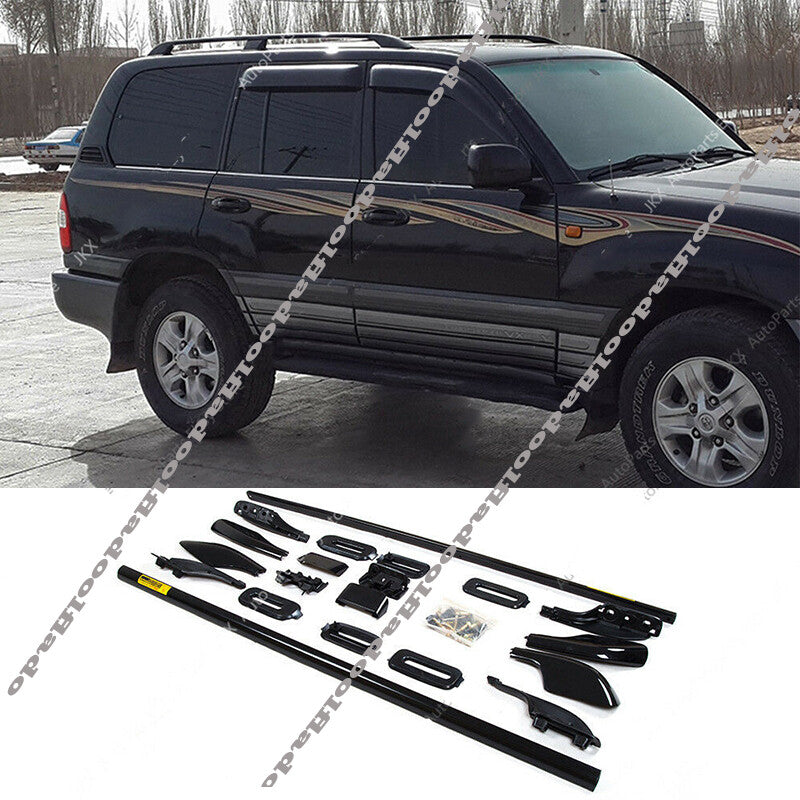 for Land Cruiser LC100 4500 1998-07 Factory Style Rail Roof Rack Luggage Carrier
