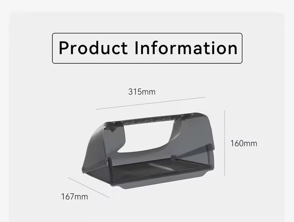 for Tesla Model 3 Highland 2024 Storage Box Organizer Under The Central Screen