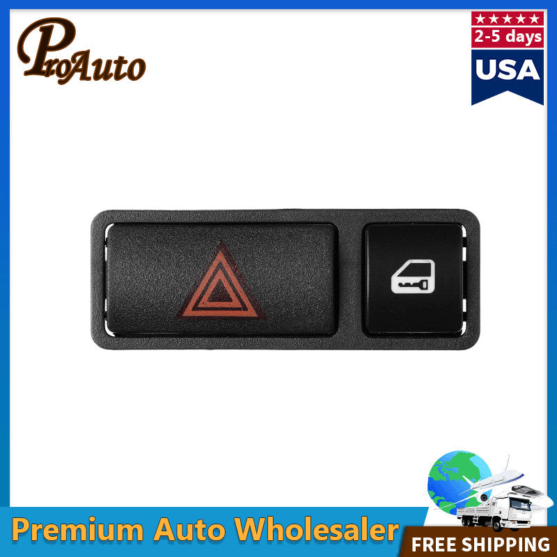 Hazard Warning Door Central Lock Locking Switch 61318368920 for BMW E46 E53 E85