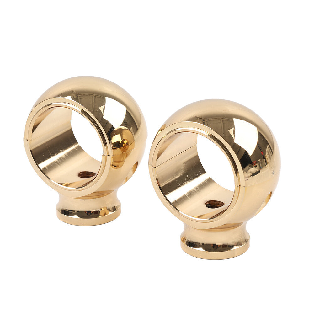 2 Rise Handlebar Riser Clamp Mount Gold for Harley Sportster Softail