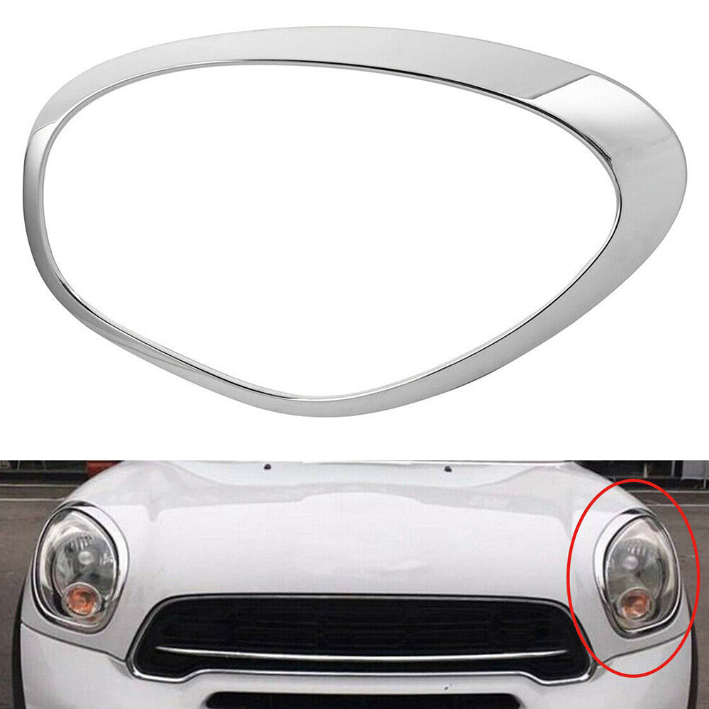Left headlight bezel trim for 11-16 for Mini Cooper Countryman R60 Paceman R61