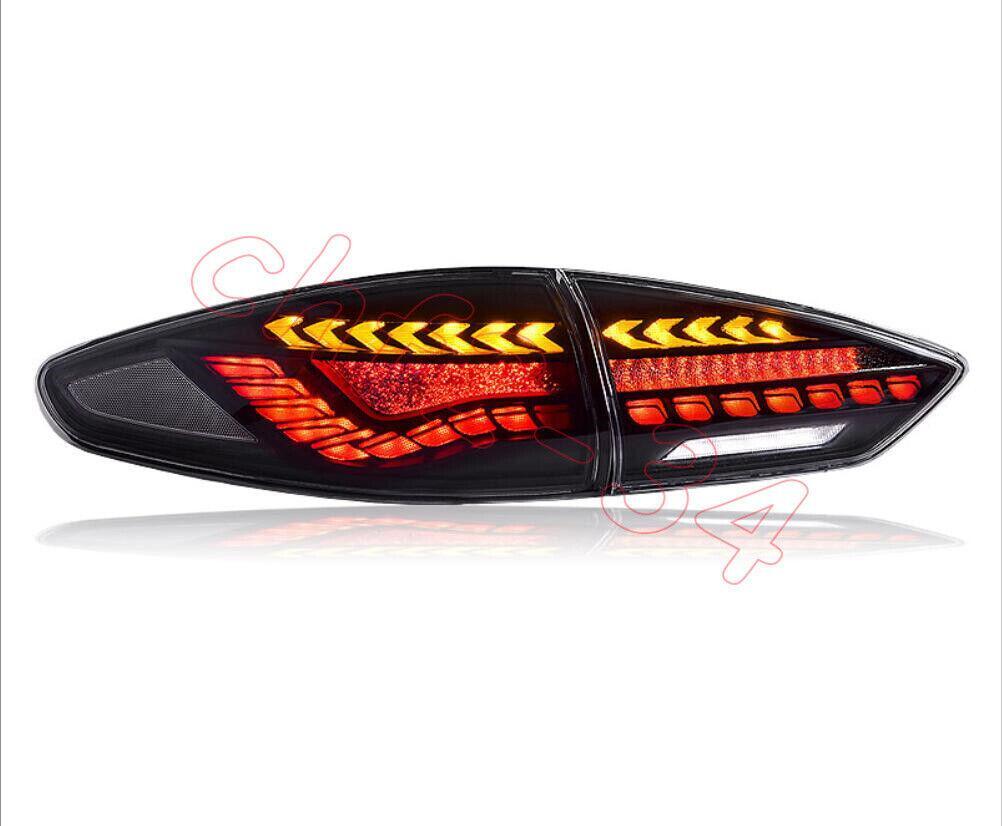 Smoke Black LED Dynamic Signal Fit for Ford Fusion Tail Lights Assembly 19-2020