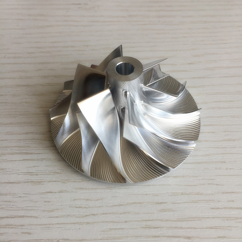 RHC6 41.59/64.96mm 6+6 blade Turbo aluminum 2618/billet compressor wheel
