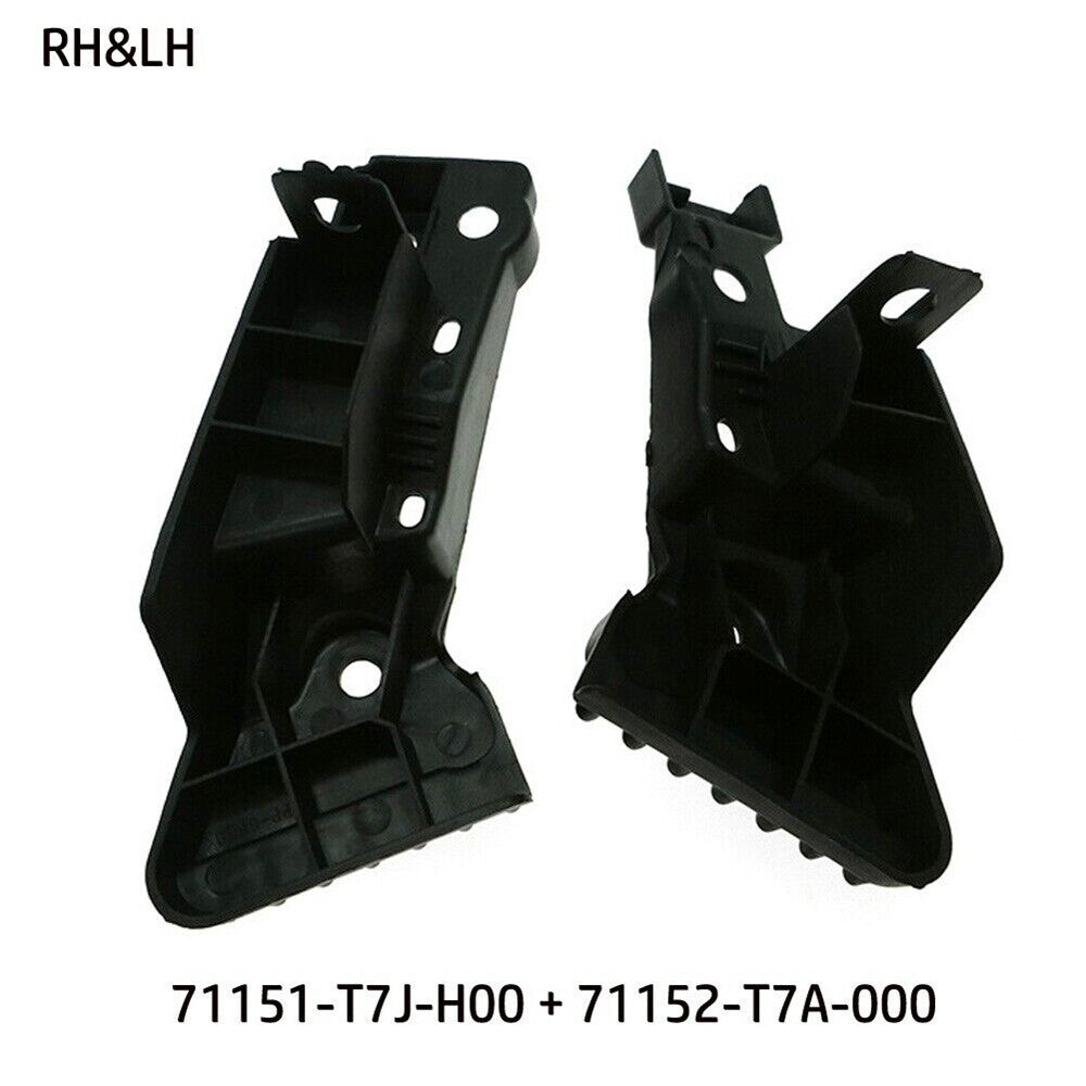 1Pair Front RHLH Grille Bumper Brackets Reinforcement Beam for Honda 16-18 HR-V