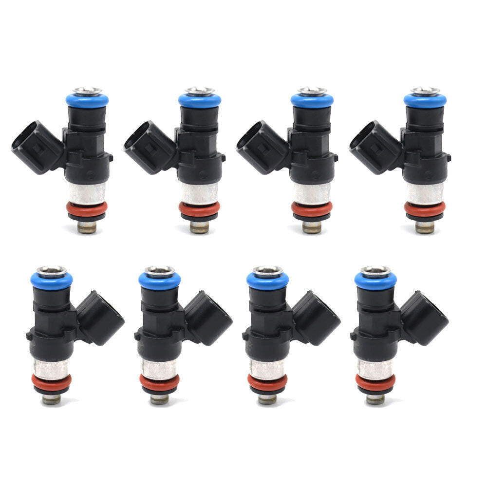 8x 42LB Fuel Injectors for Chevrolet 06-15 for Corvette LS3 L99 Camaro SS 0280158051