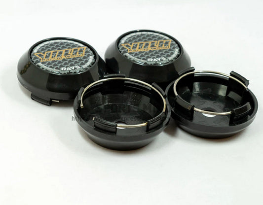 4-piece set of 60mm for Alfa Romeo black wheel caps, wheel cap rim caps, badges, 10 pins
