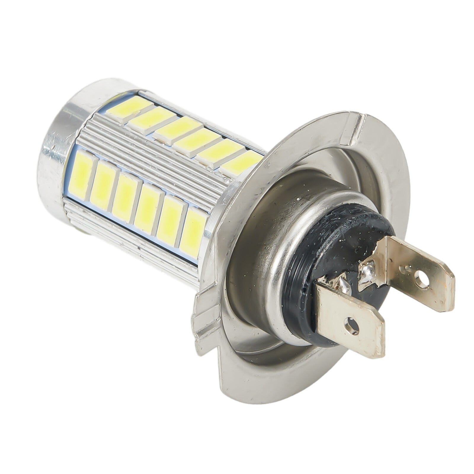 1-pack of motorcycle LED headlights and car LED fog lights, 33SMD H4/H7/H1/H3, super bright.
