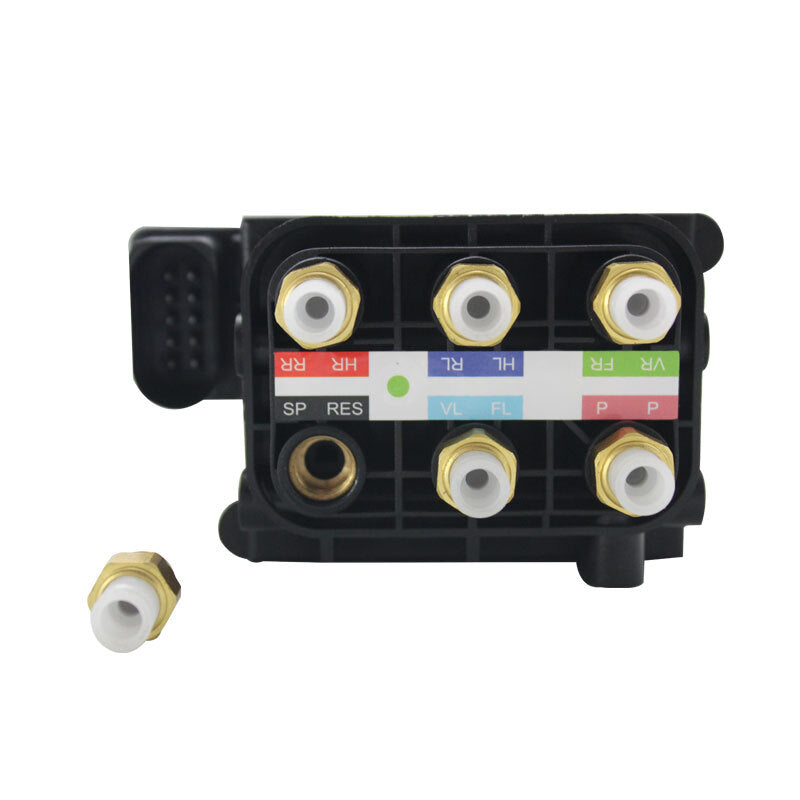 for Audi Q7 for VW Touareg for Cayenne Suspension Air Supply Solenoid Valve Block NEW