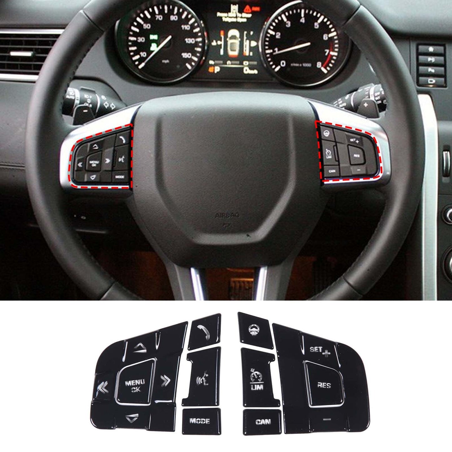 Folding large sunshade car windshield protector for LR for Defender 90 110 2020-2021 US