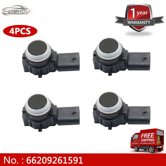 66209261591 4-pack PDC new bumper parking ultrasonic sensors for BMW 1 2 3 4 series